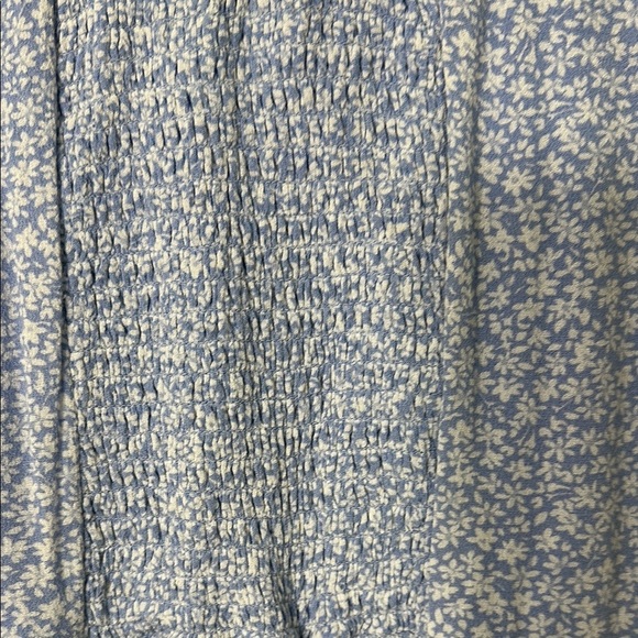 Abercrombie & Fitch Mini Blue Floral Dress XS - Picture 5 of 6